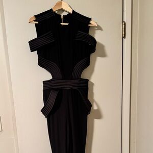 Zhivago La Reine Noir Jumpsuit size 6